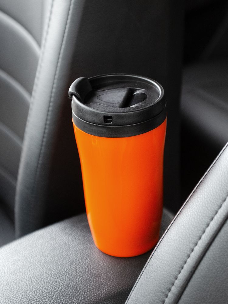 Термостакан Sagga, оранжевый-3