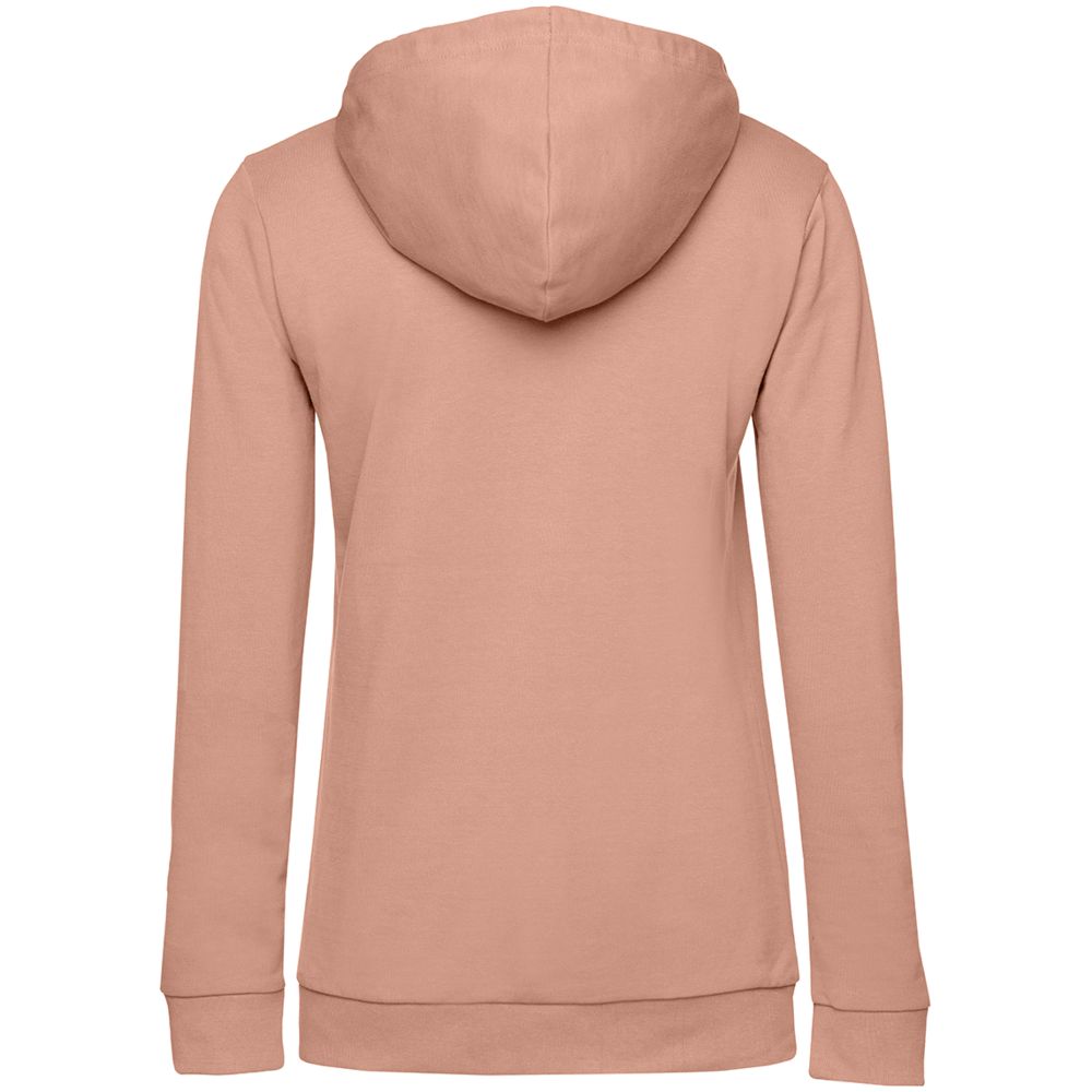 Толстовка с капюшоном женская Hoodie, бежевая (nude)-2