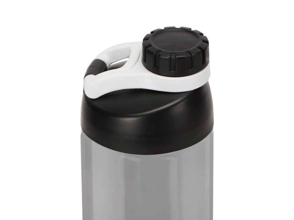 Спортивная бутылка для воды с держателем Biggy, 1000 мл, белый-2