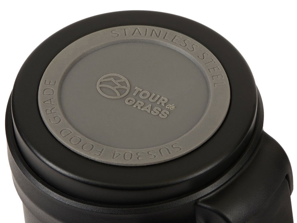 Вакуумный термос Hotwell с медной изоляцией и порошковой краской, 1.4л, черный-4