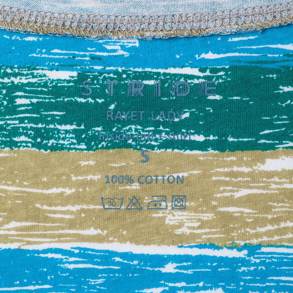 Футболка женская Rayet Lady двусторонняя, голубая с зеленым-3