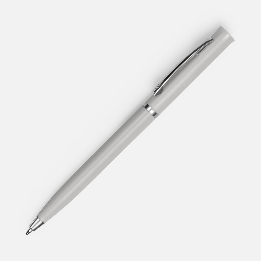 Ручка шариковая Euro Chrome, серая-0