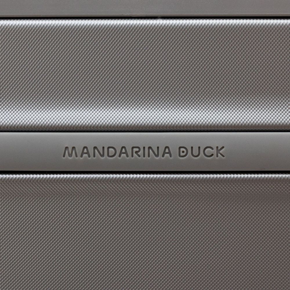 Чемодан Logoduck M, серебристый-3