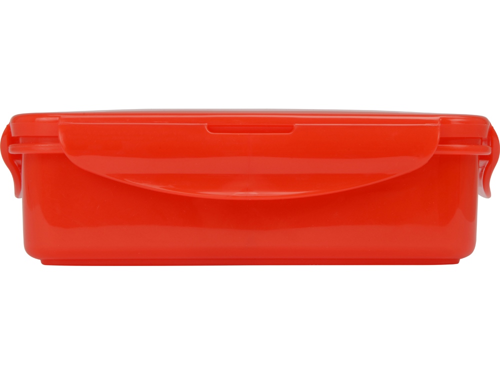 Герметичный ланч-бокс Foody с двумя секциями, 650мл, красный-4