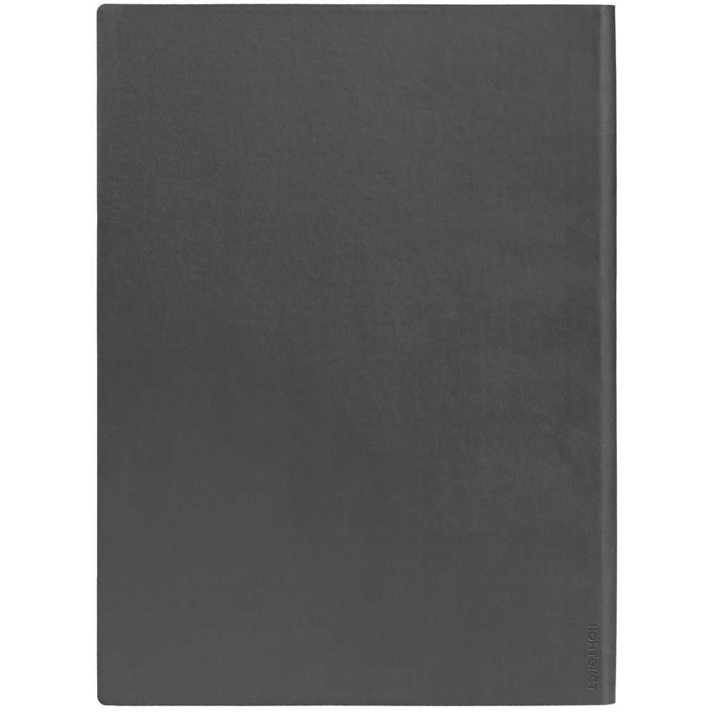 Ежедневник Latte Maxi, недатированный, темно-серый-3