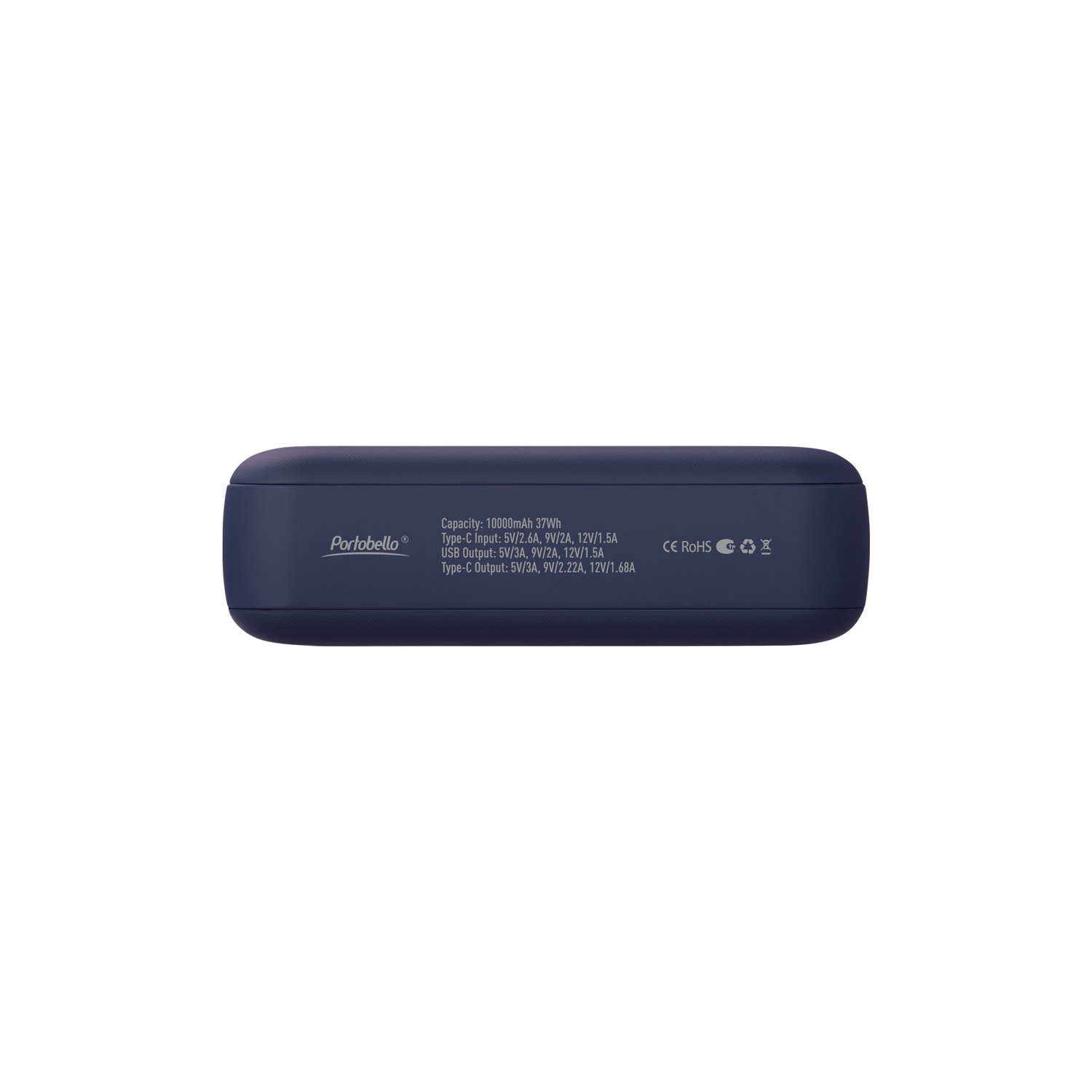 Внешний аккумулятор с функцией быстрой зарядки Формула (Formula) 10000 mAh, синий-4