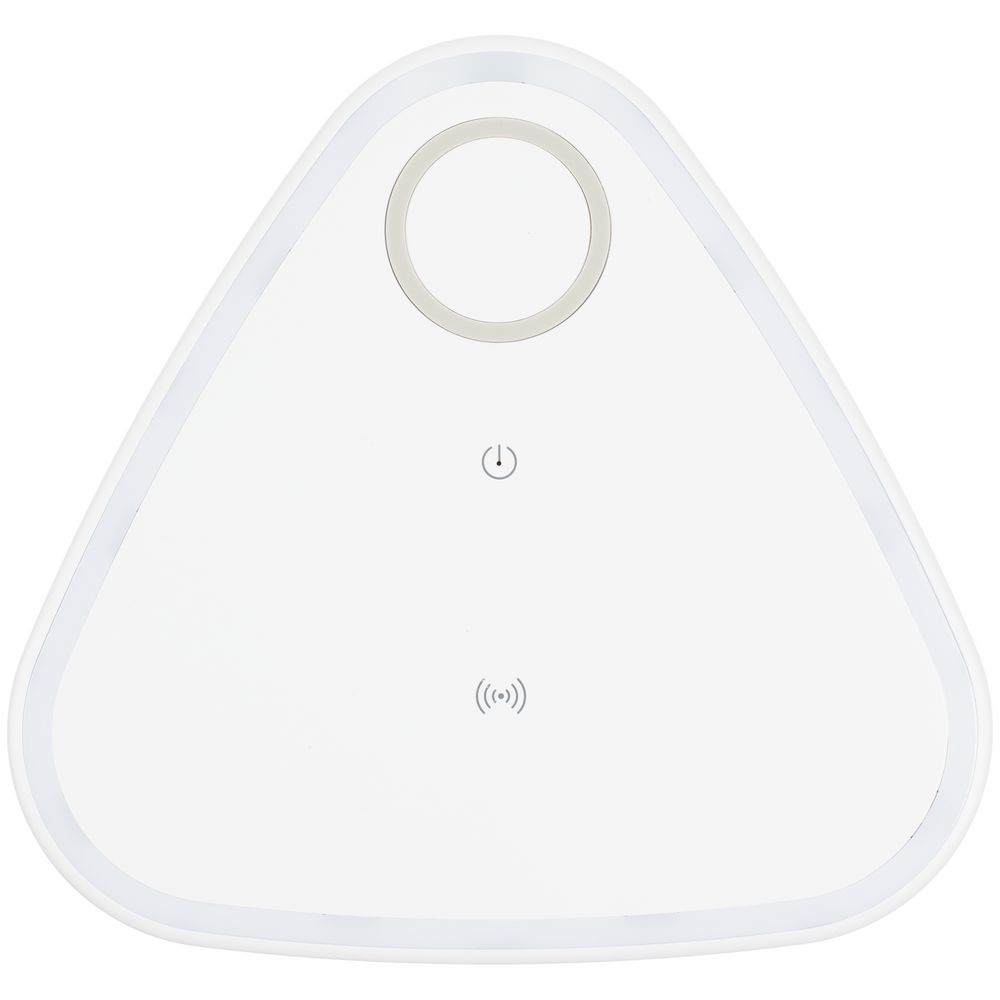 Станция беспроводной зарядки с антистрессом Countdown, белая-1