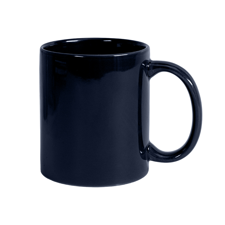 Кружка "DECOL" для деколи, 330 мл, d=82 мм, премиум, синяя, синий-0