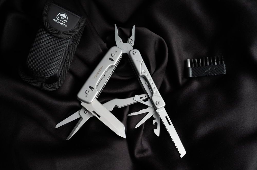 Мультитул Phantom, серебристый-5