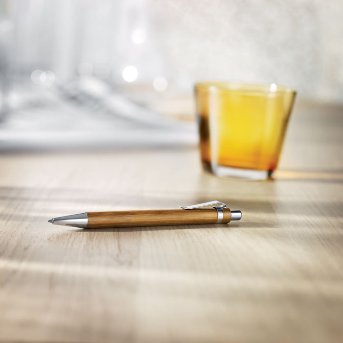 Ручка из бамбука, древесный-3