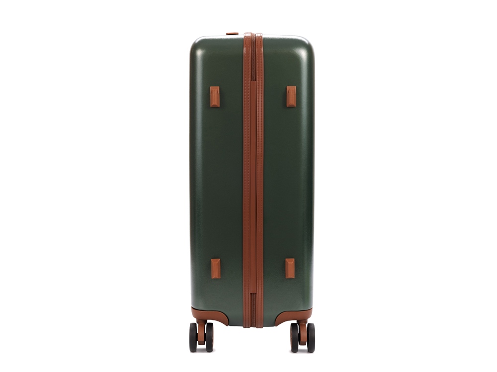 Чемодан BUGATTI Amelia, зеленый, поликарбонат / АБС-пластик, 42х24х67 см, 55 л-3