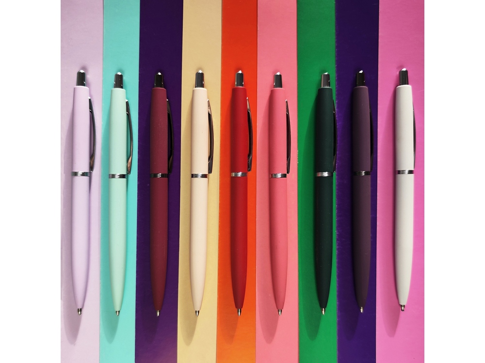 Ручка металлическая шариковая San Remo, софт-тач, 1.0 мм, зеленый-4