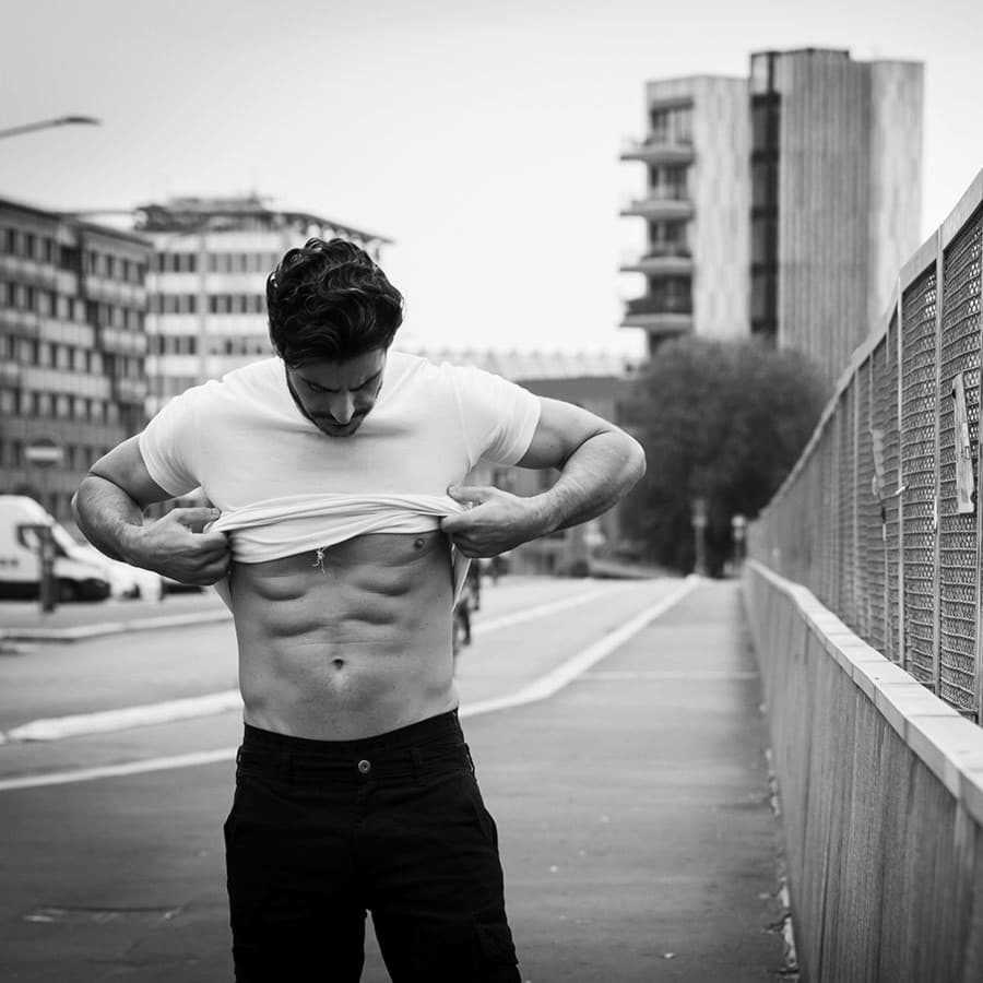 Футболка мужская CALIFORNIA MAN 150, синий-5