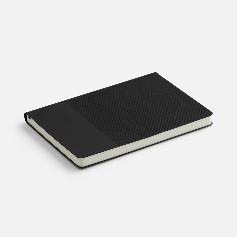 Ежедневник Vale New, недатированный, черный-1