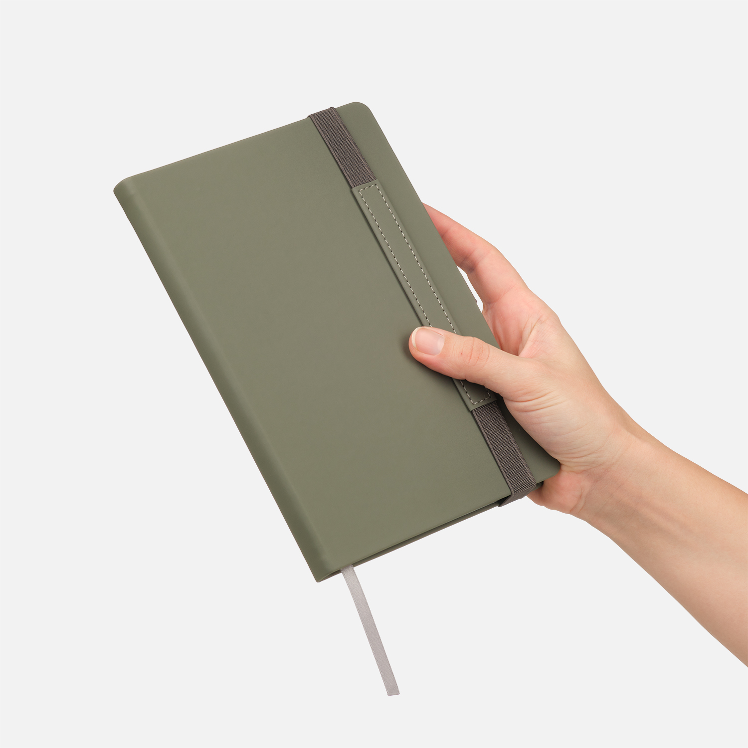 Ежедневник Альфа (Alpha) недатированный, серый/бирюзовый-11