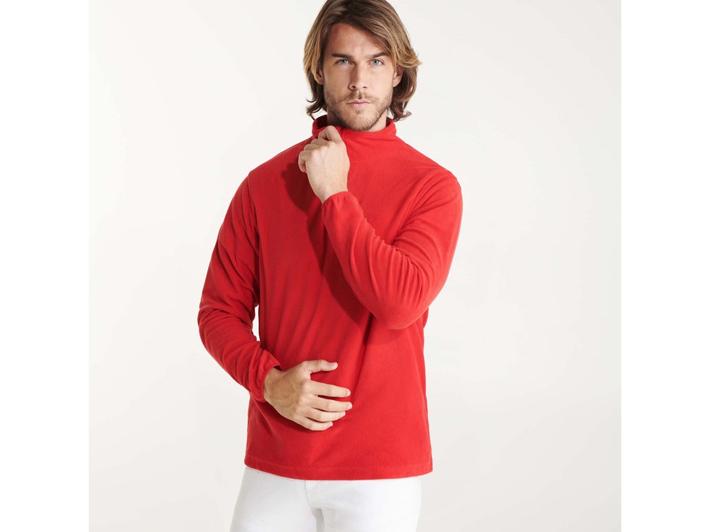 Свитшот из микрофлиса мужской Himalaya, красный-4