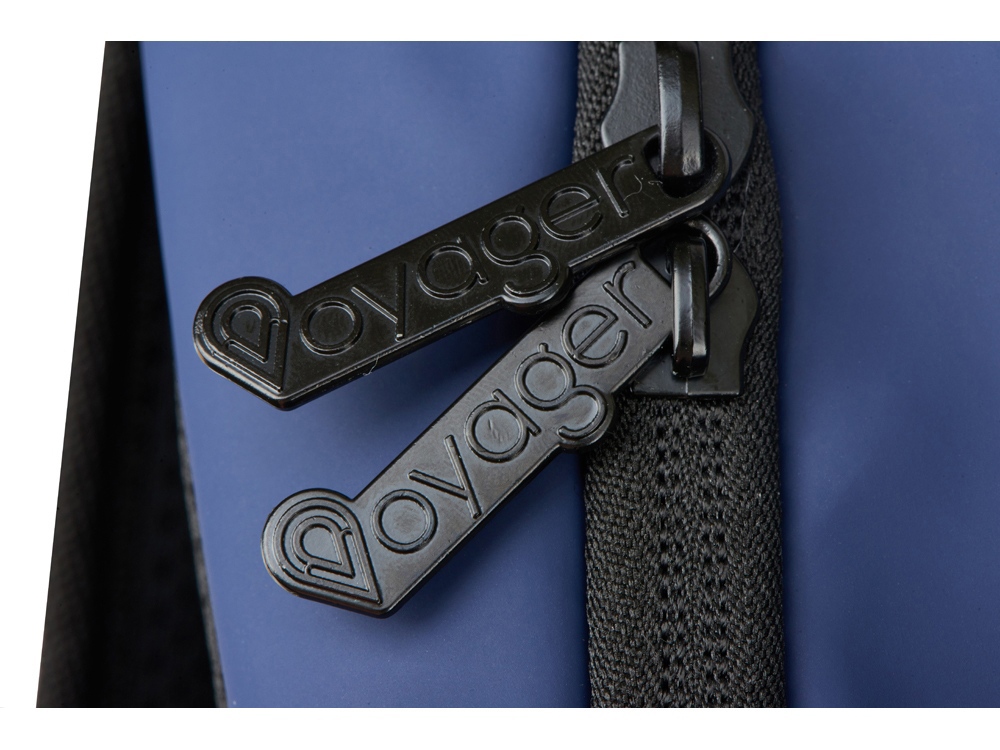 Рюкзак Sofit для ноутбука из экокожи, синий-11