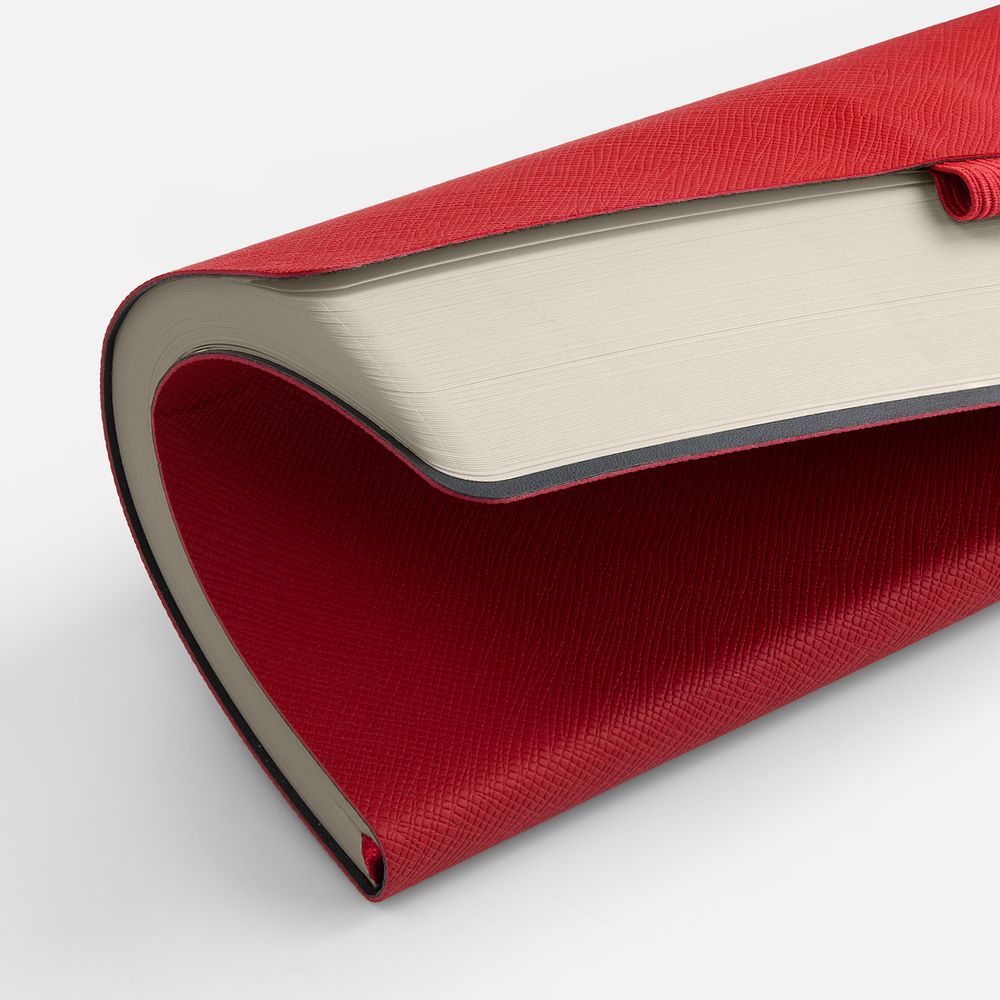 Ежедневник Lungo, недатированный, красный-2