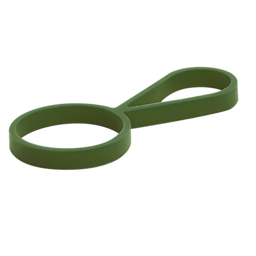 Кольцо-держатель силиконовое для термобутылки Olivia, Хаки-0