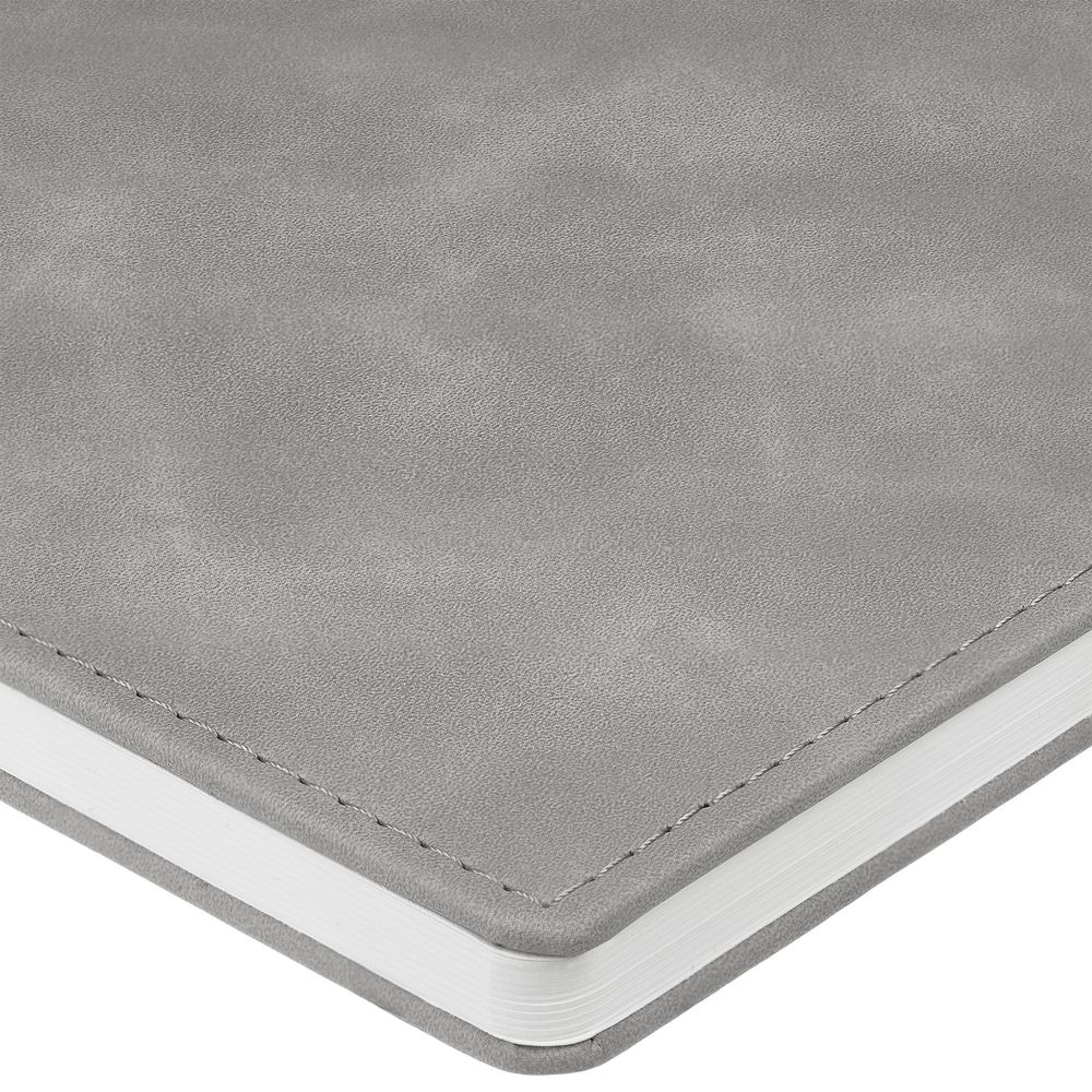 Блокнот Urban, в линейку, серый-4