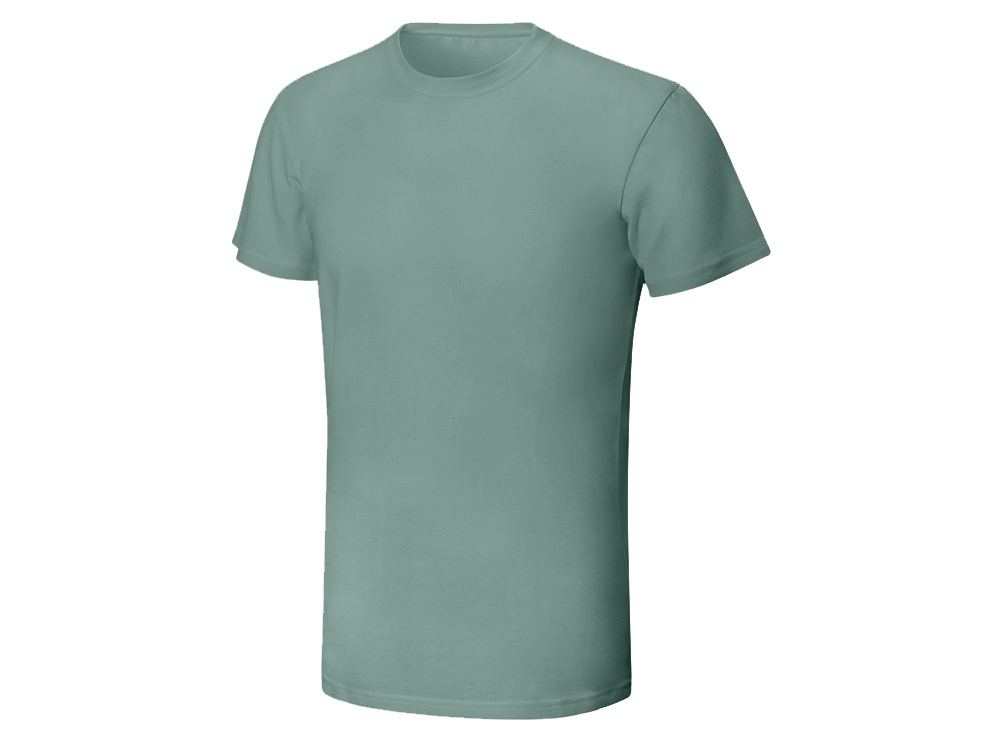 Футболка HD Fit короткий рукав с эластаном, припылено-бирюзовый-4