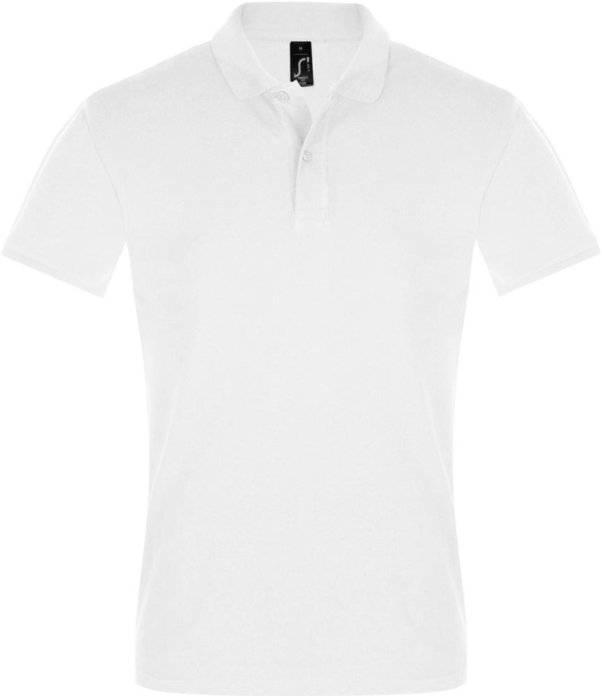 Рубашка поло мужская Perfect Men 180 белая-0