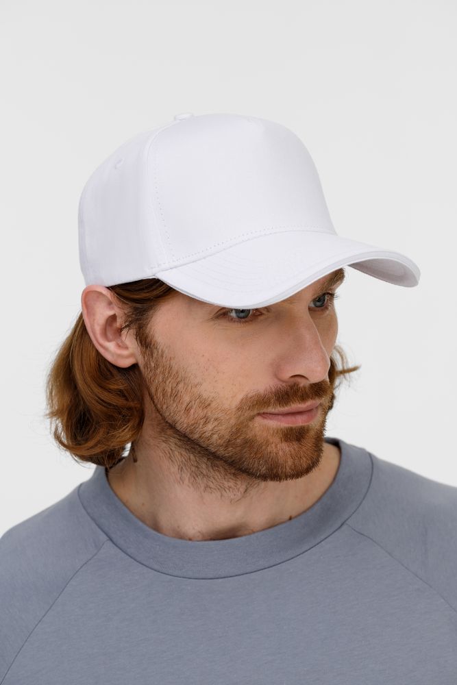 Бейсболка C1, белая-2