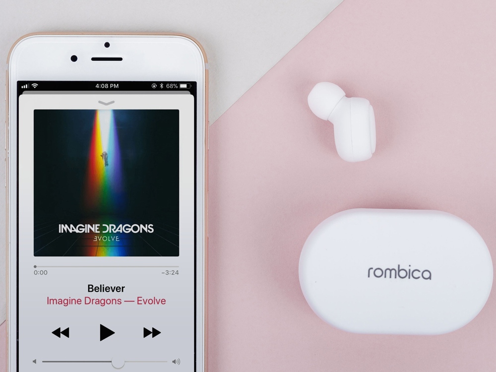 Наушники Rombica Mysound Play - White/TWS-11