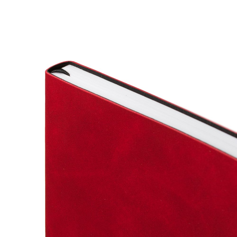 Ежедневник Nubuck Touch, недатированный, красный-3