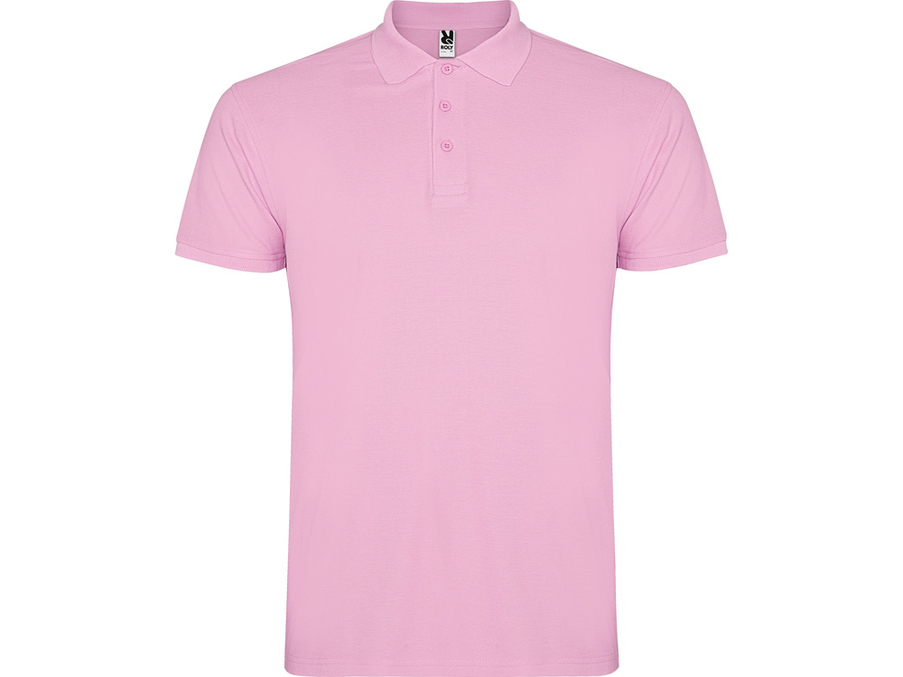 Рубашка поло Star мужская, светло-розовый-0