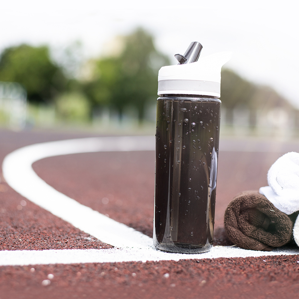 Пластиковая бутылка Jimy, Белый-4