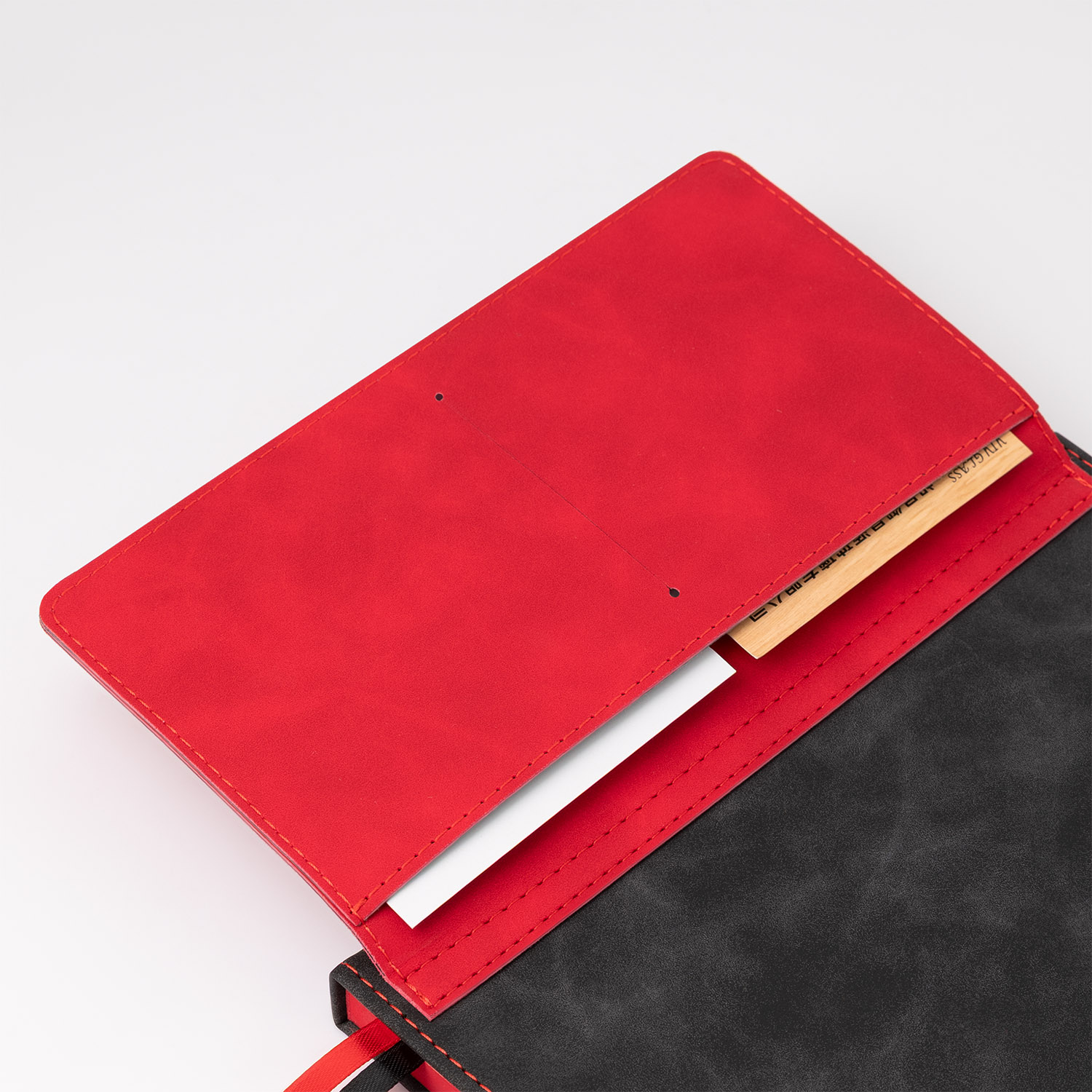 Ежедневник Медио (Medio) с клапаном недатированный, черный-5