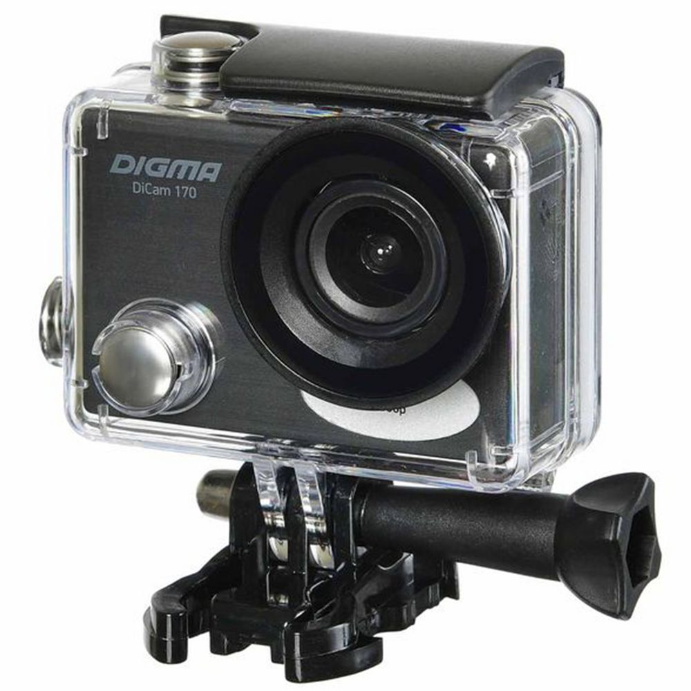 Экшн-камера Digma DiCam 170, черная-5