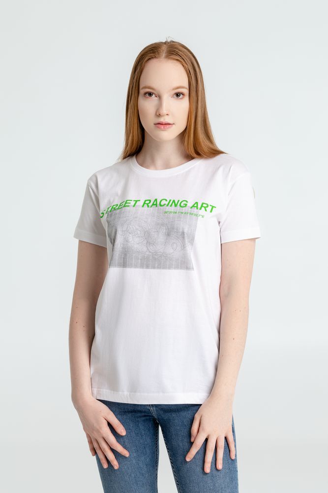 Футболка Street Racing Art, белая-2