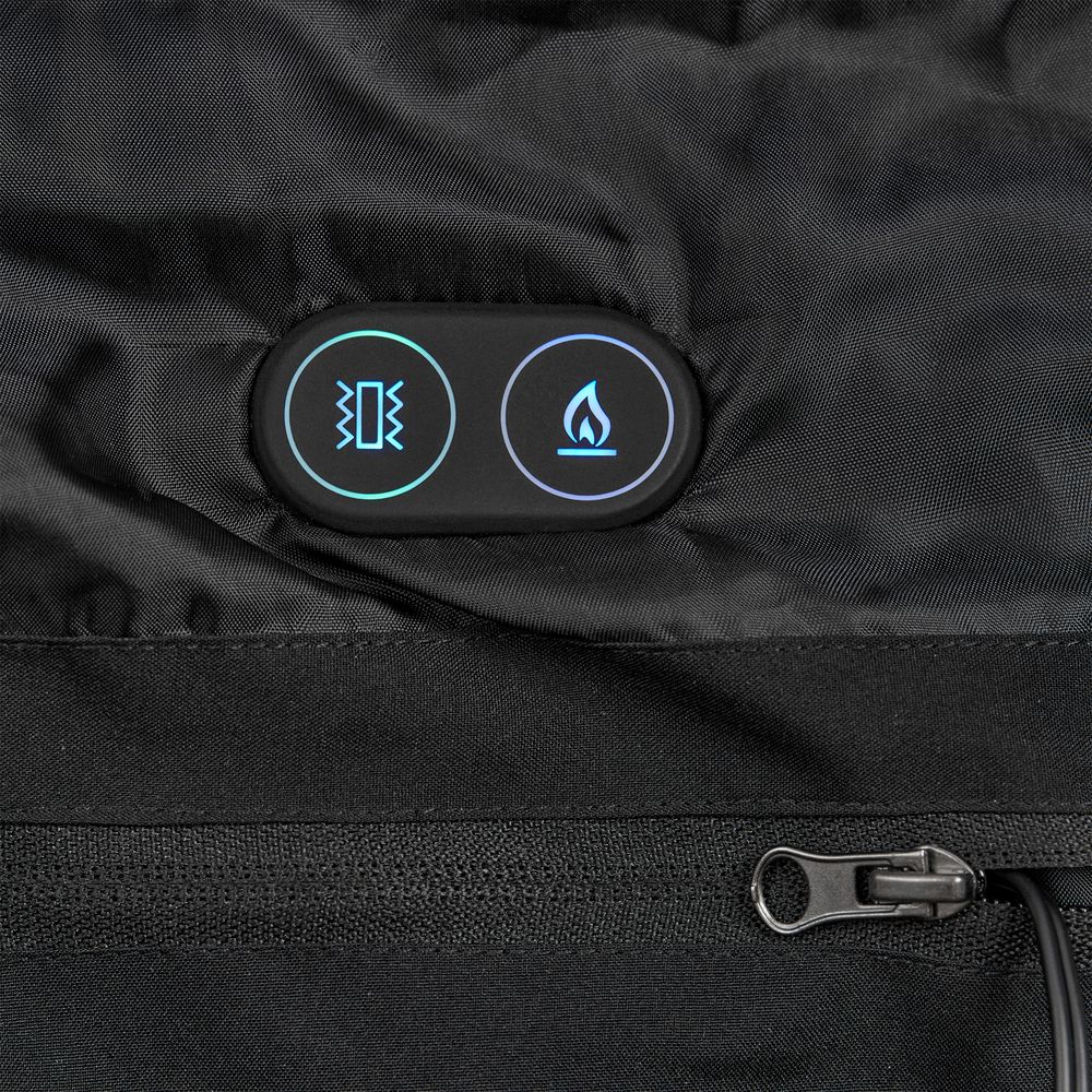 Куртка с подогревом Thermalli Everest, черная-3