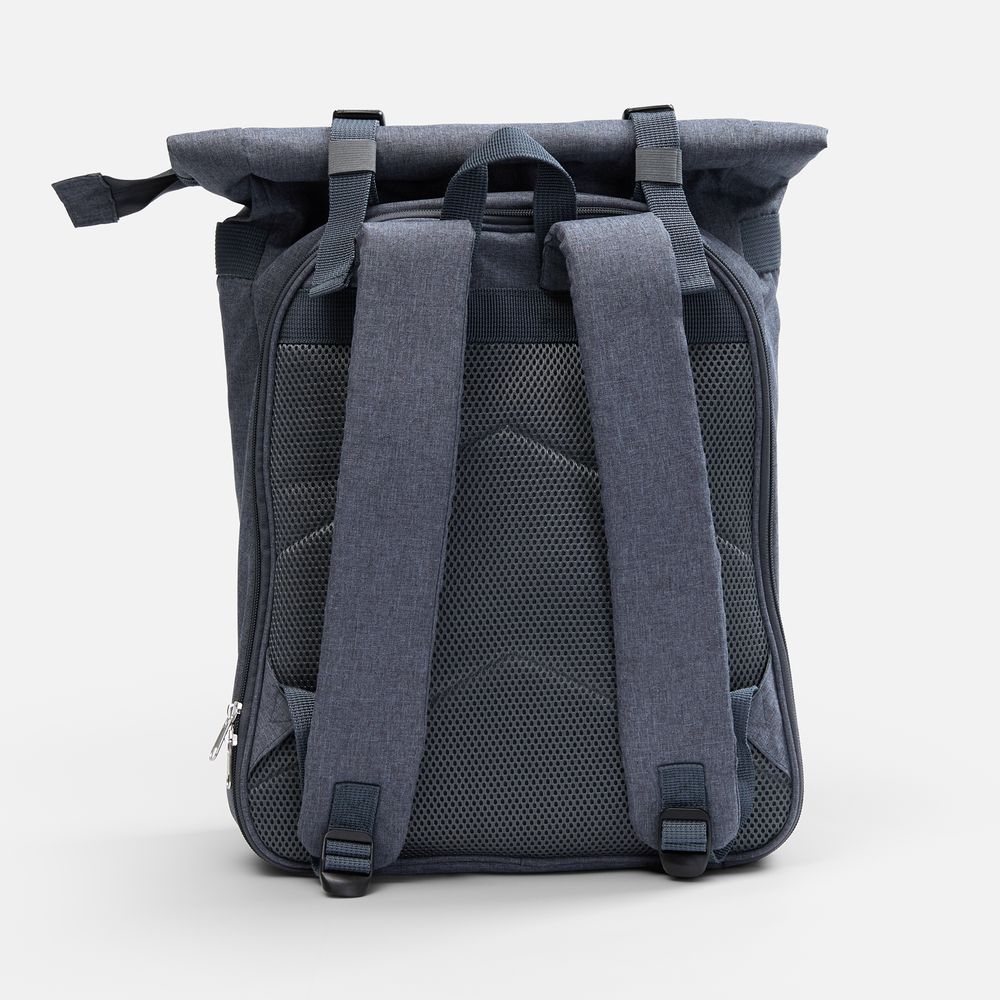 Набор для пикника Picnivo на 4 персоны, темно-серый меланж-3