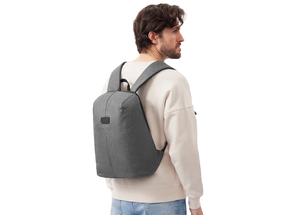 Рюкзак с защитой от краж Phantom Mini, серый-11