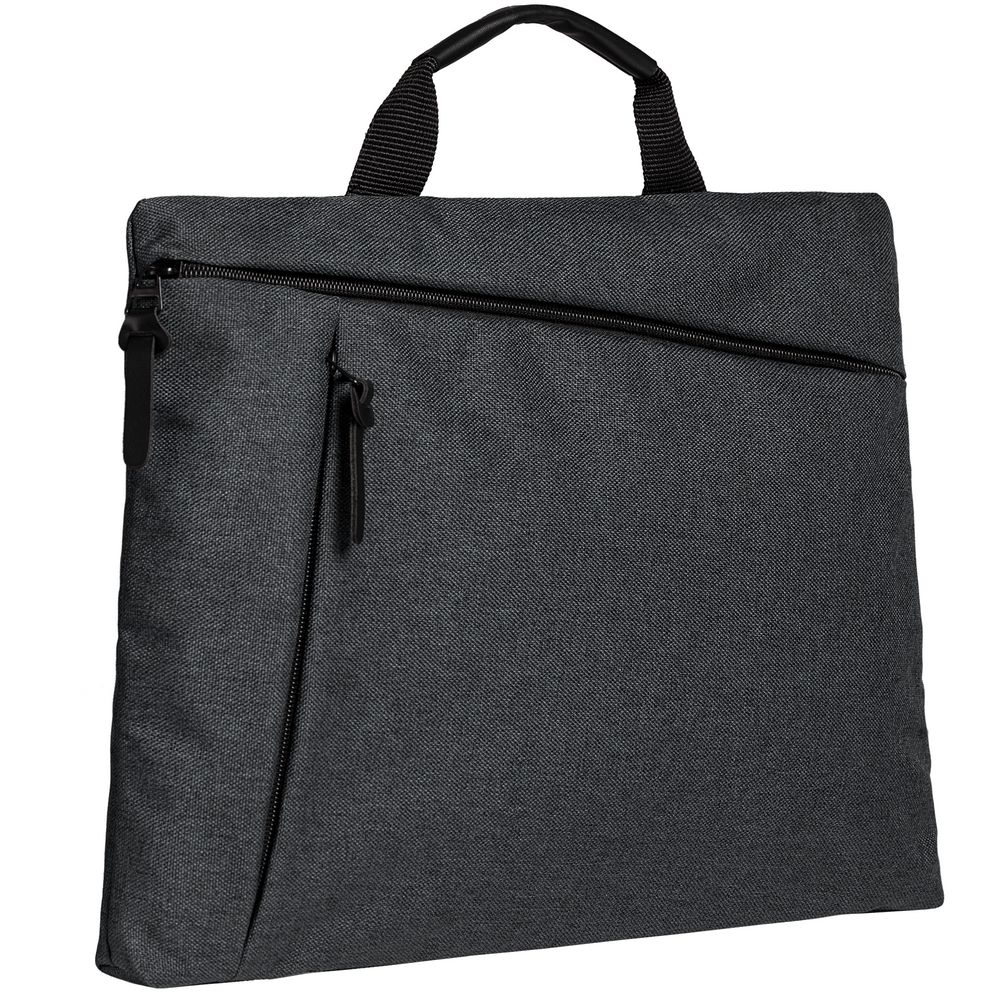 Сумка для документов HotDoc, темно-серая-0