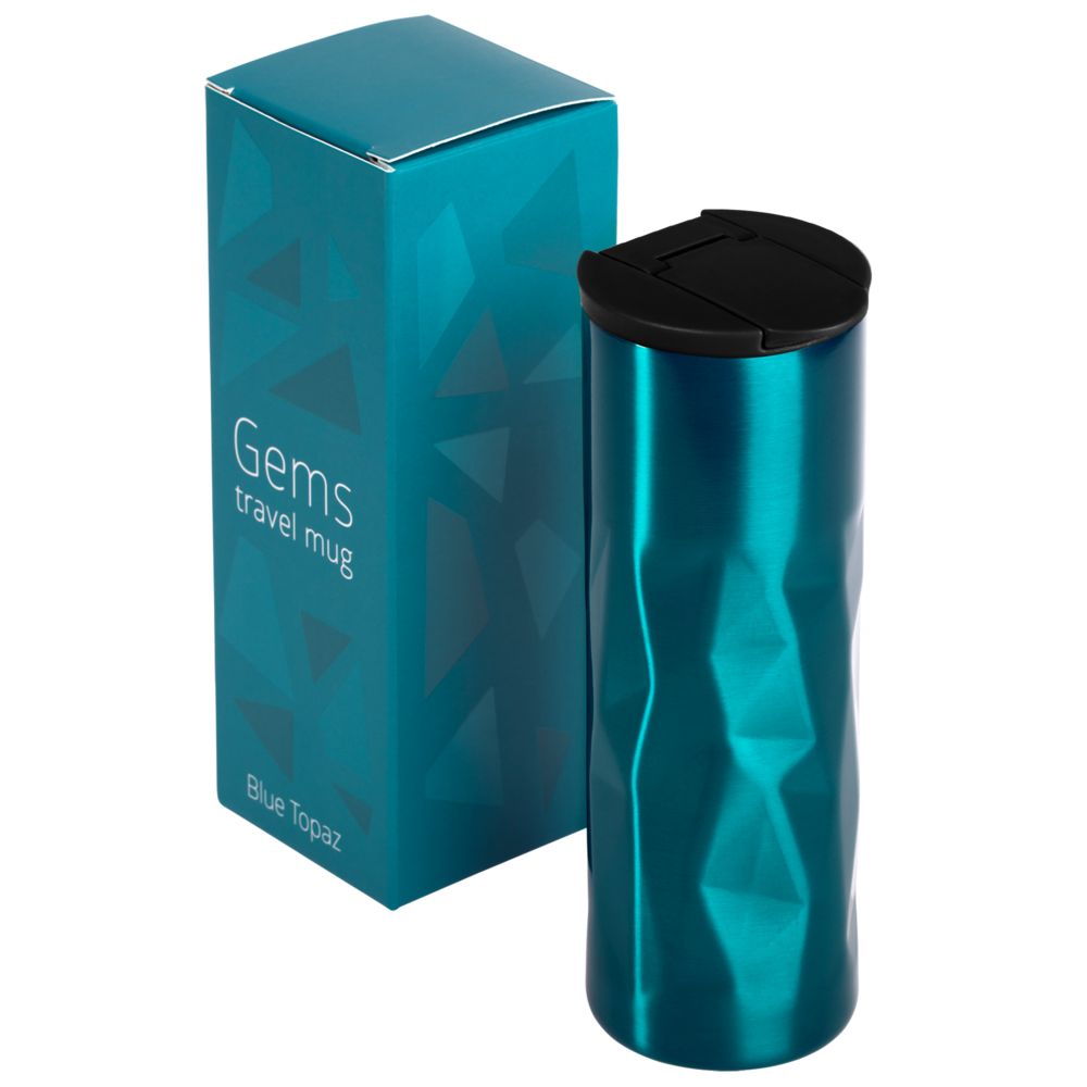 Термостакан Gems Blue Topaz, синий топаз-3