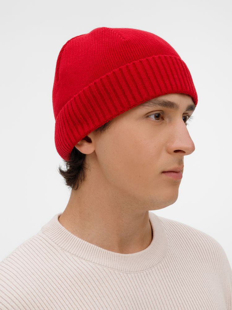 Шапка ComFleece, красная-4