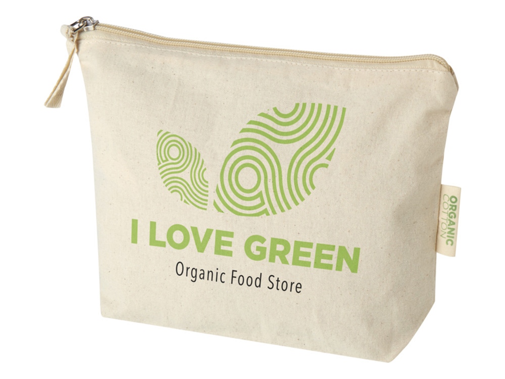 Orissa косметичка из органического материала GOTS 180 г/м², 1л - Натуральный-5