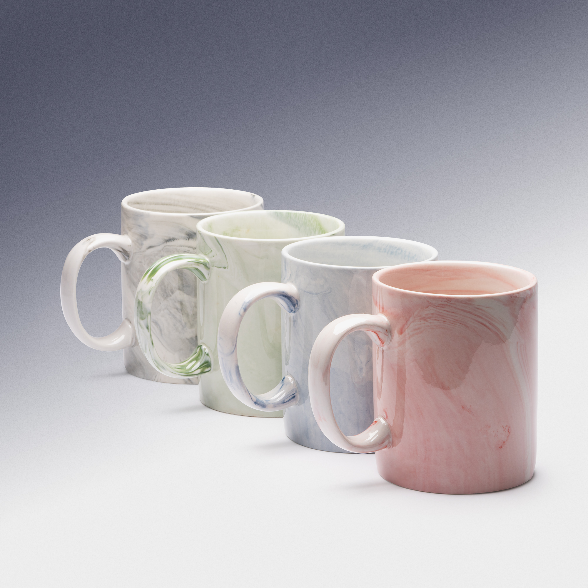 Кружка керамическая NORVAL, Красный-3