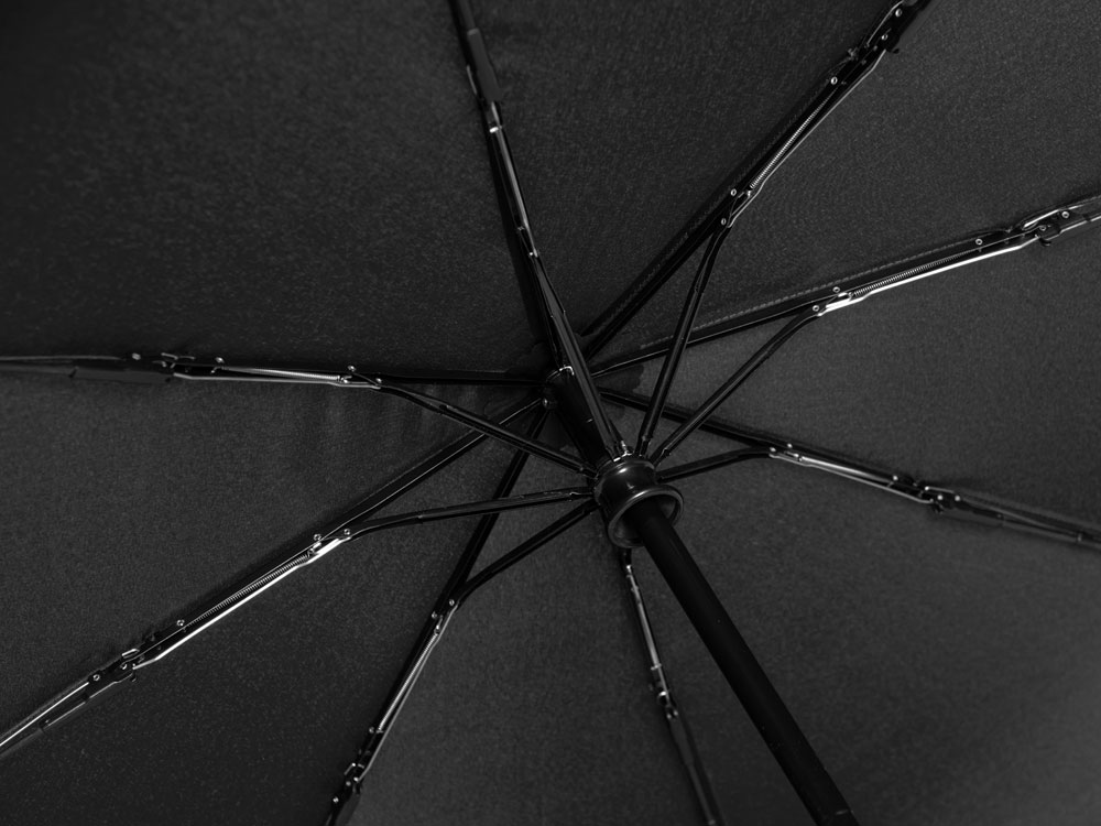 Зонт-автомат складной Reviver, черный-4