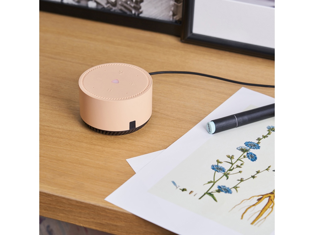 Умная колонка ЯНДЕКС Станция Лайт 5Вт, с Алисой, цвет: бежевый (YNDX-00025B)-4