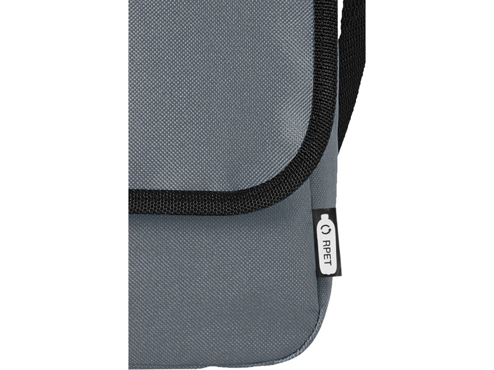 Omaha, сумка через плечо из переработанного PET-пластика, серый-2