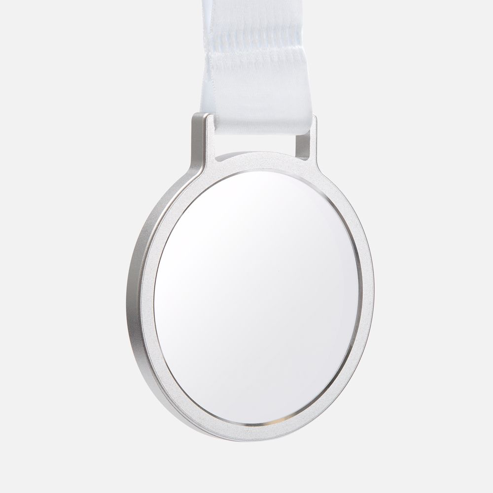 Медаль Glassica, серебристая-0