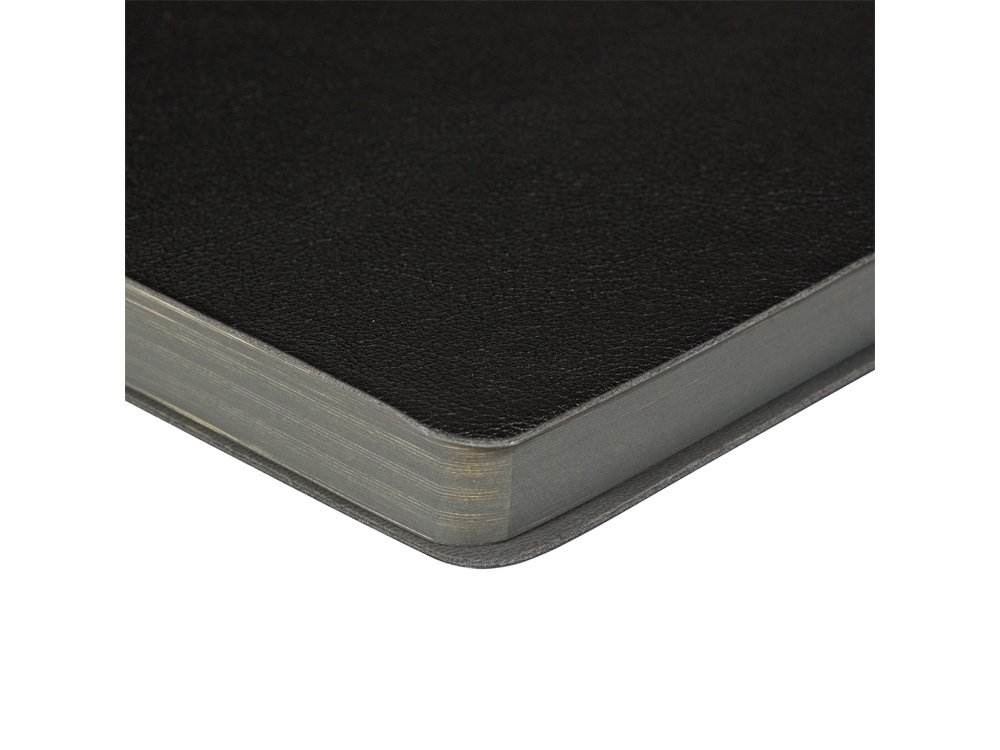 Ежедневник недатированный А5 Boston, черный (серый обрез)-3