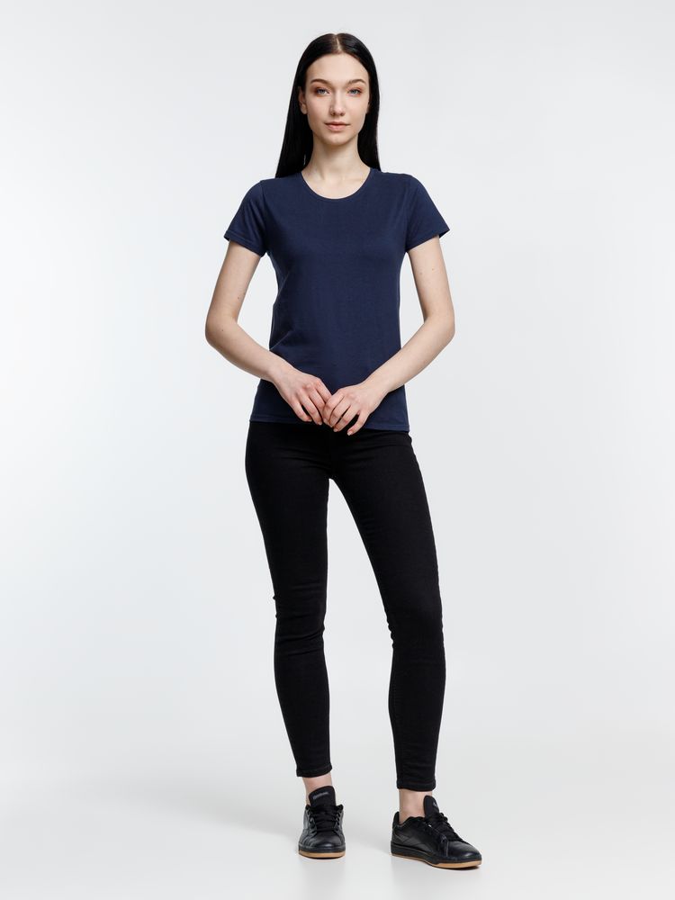Футболка женская Pioneer Women, темно-синяя-4