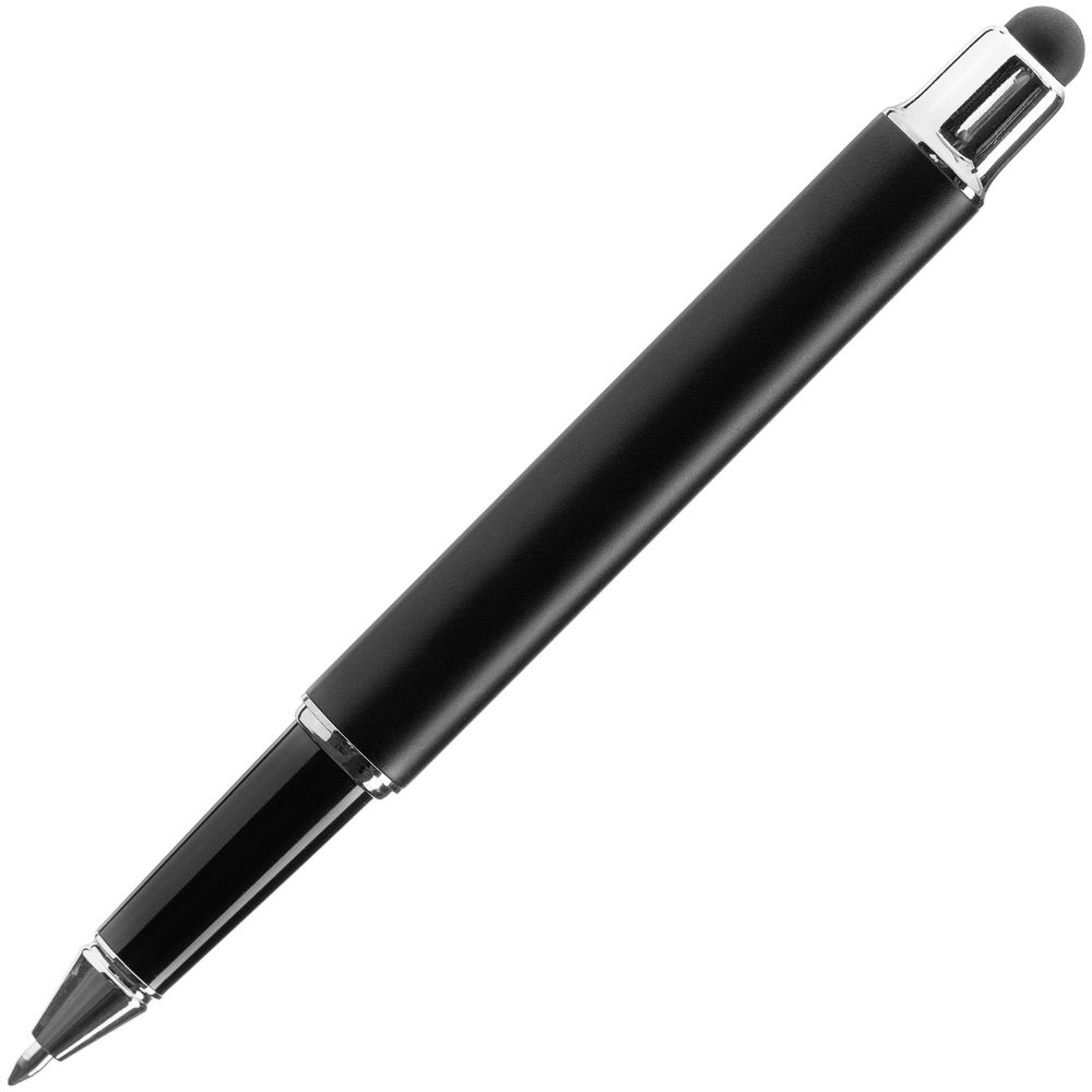 Роллер Scribo со стилусом, матовый черный-1