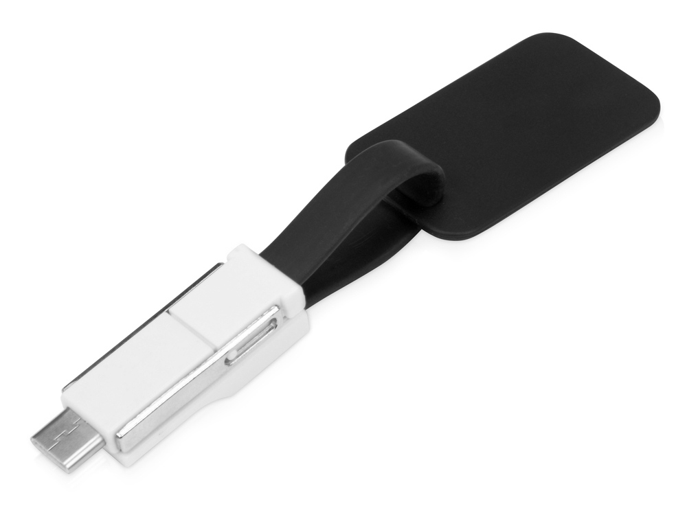 Зарядный кабель 3-в-1 Charge-it, черный-0
